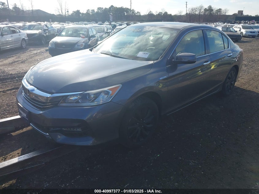 Vin: jhmcr6f52hc022728, lot: 41487271, honda accord hybrid ex-l 20172
