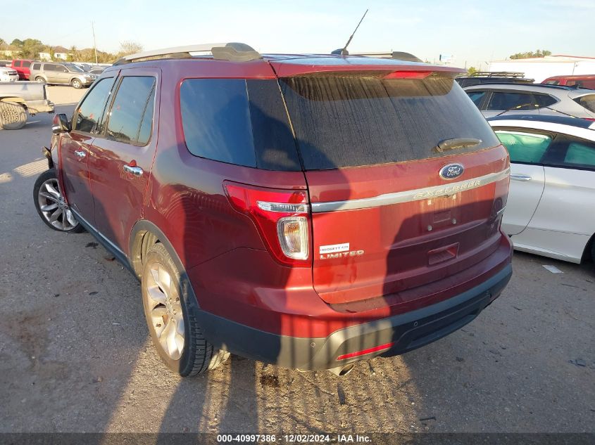 VIN 1FM5K7F83EGB89405 2014 Ford Explorer, Limited no.3