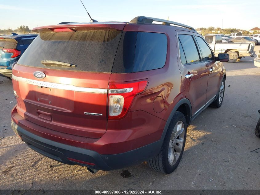 VIN 1FM5K7F83EGB89405 2014 Ford Explorer, Limited no.4