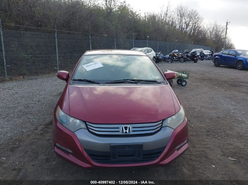 2010 Honda Insight Ex VIN: JHMZE2H74AS037336 Lot: 40997402