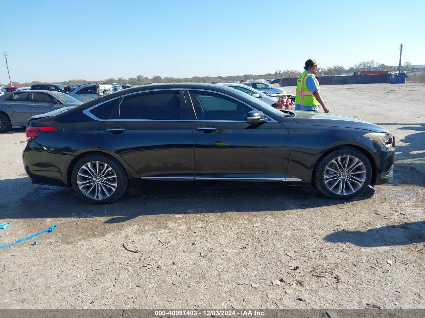 2015 Hyundai Genesis 3.8 VIN: KMHGN4JE7FU043068 Lot: 40997403