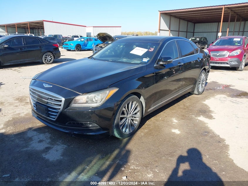 2015 HYUNDAI GENESIS VIN: KMHGN4JE7FU043068
