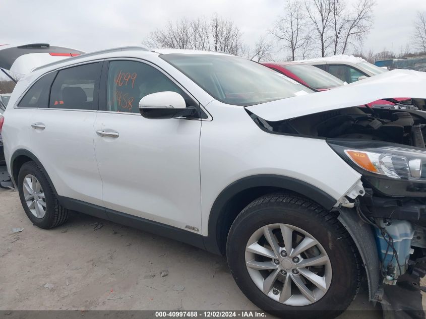 2017 Kia Sorento 2.4L Lx VIN: 5XYPGDA35HG246669 Lot: 40997488