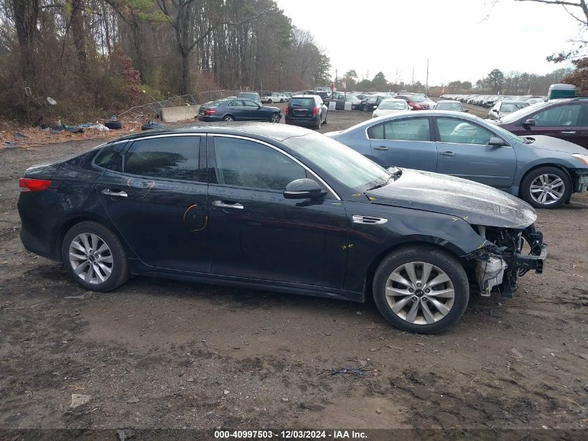 2016 KIA OPTIMA EX - 5XXGU4L34GG077978