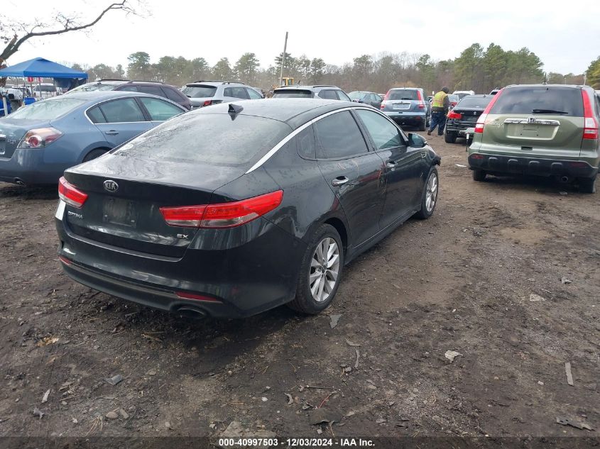 VIN 5XXGU4L34GG077978 2016 KIA Optima, EX no.4