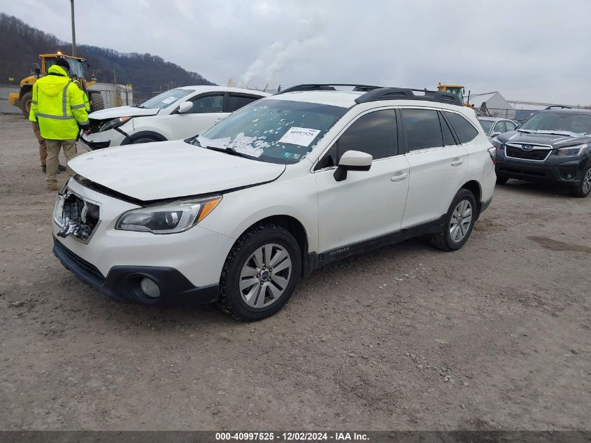 VIN 4S4BSACC9F3277263 2015 Subaru Outback, 2.5I Pre... no.2