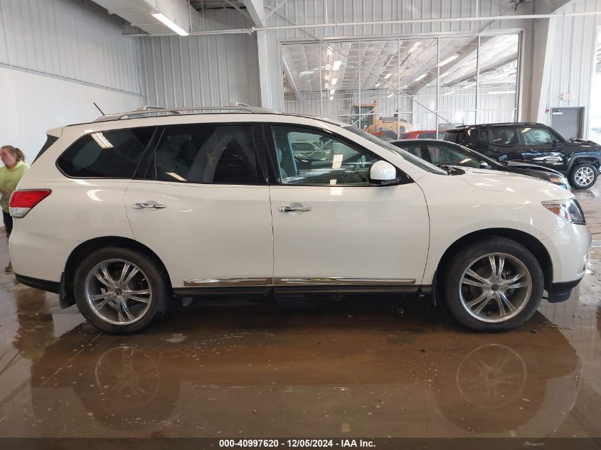 2014 Nissan Pathfinder Platinum VIN: 5N1AR2MM3EC606803 Lot: 40997620