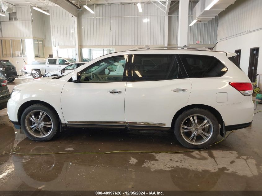 2014 Nissan Pathfinder Platinum VIN: 5N1AR2MM3EC606803 Lot: 40997620