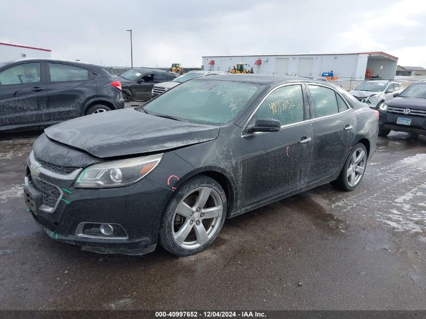 VIN 1G11G5SX2FF124194 2015 Chevrolet Malibu, 2LZ no.2