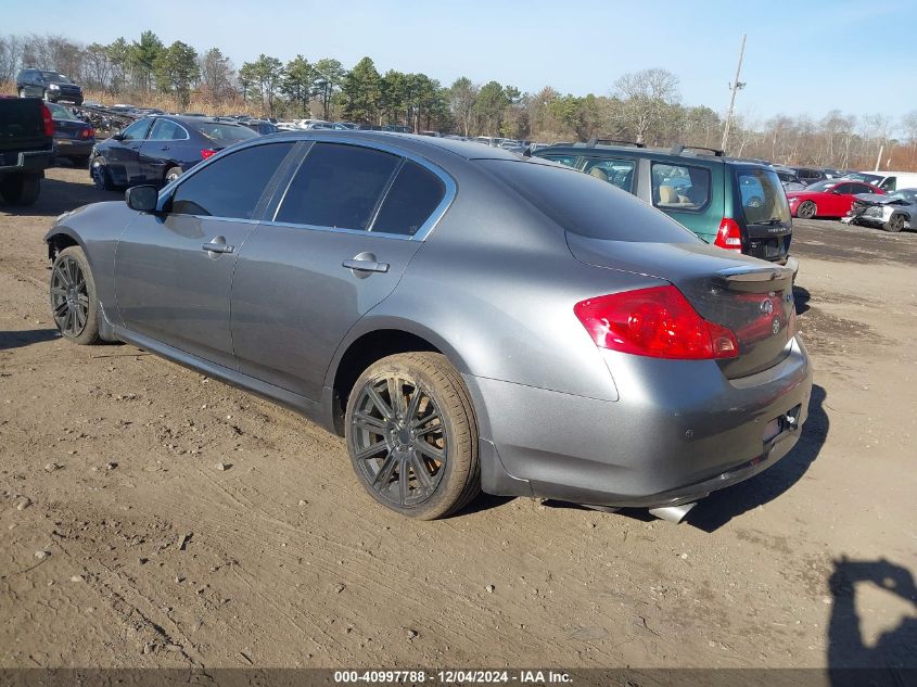 VIN JN1CV6AR7DM750558 2013 Infiniti G37X no.3