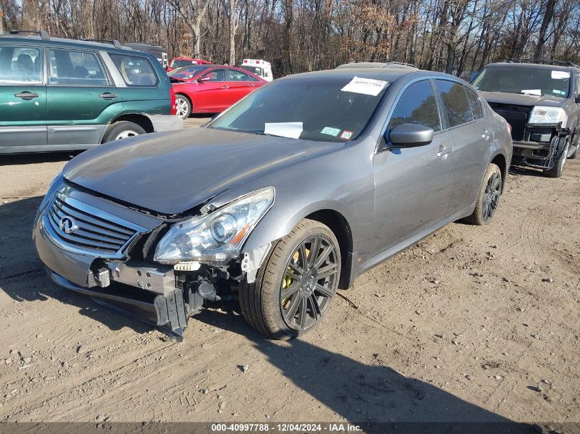 VIN JN1CV6AR7DM750558 2013 Infiniti G37X no.6