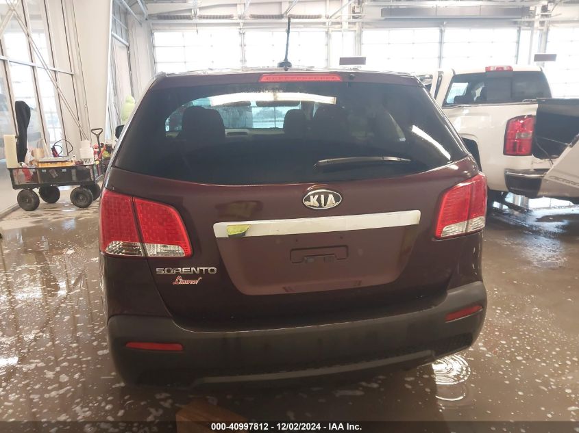 2013 Kia Sorento Lx VIN: 5XYKT3A18DG372095 Lot: 40997812