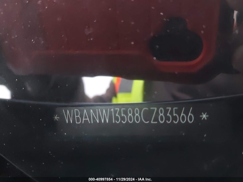 2008 BMW 535I VIN: WBANW13588CZ83566
