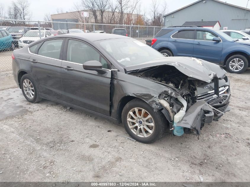 VIN 3FA6P0G72HR394367 2017 FORD FUSION no.1