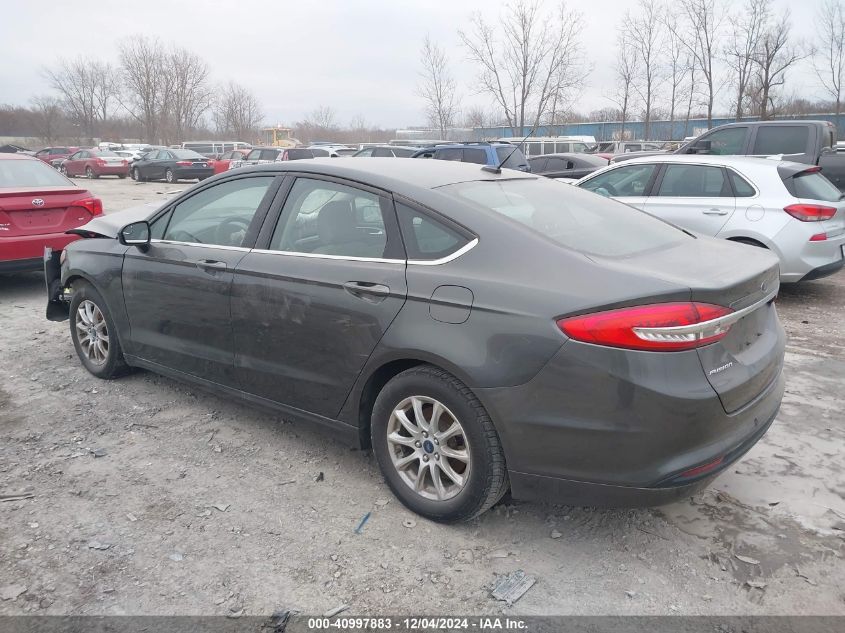 VIN 3FA6P0G72HR394367 2017 FORD FUSION no.3