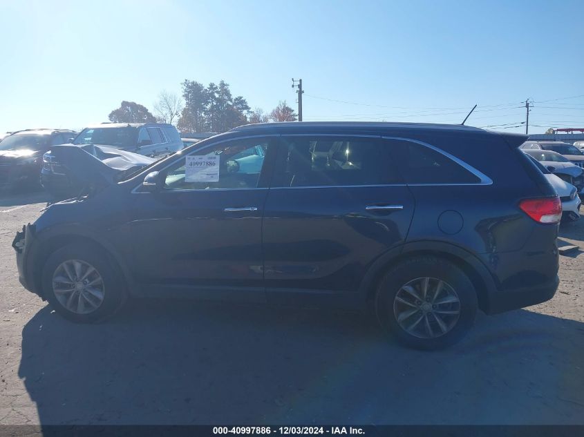 2017 Kia Sorento 2.4L Lx VIN: 5XYPG4A34HG256500 Lot: 40997886