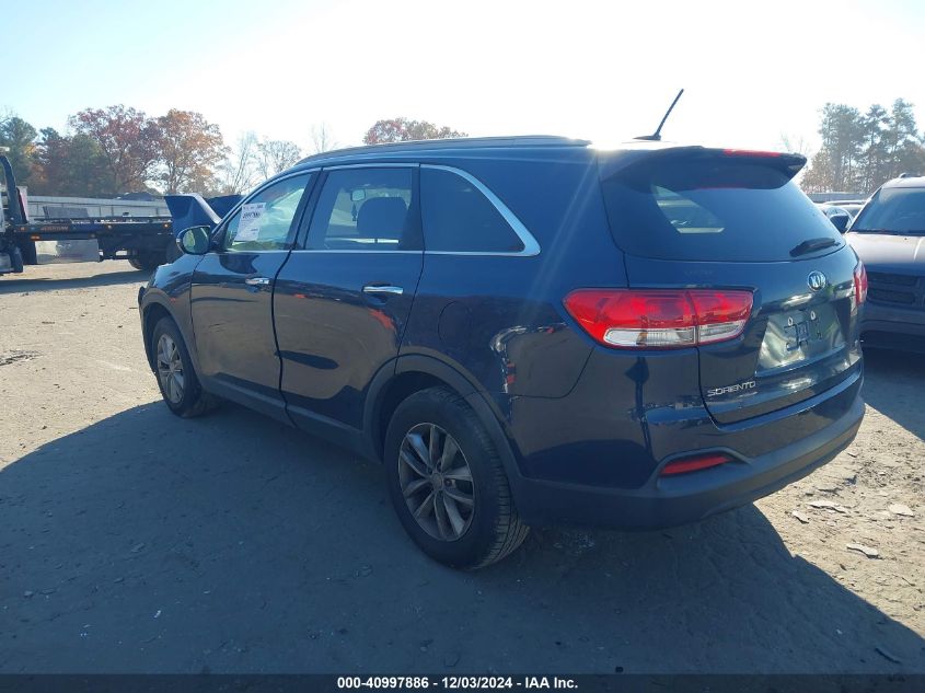 VIN 5XYPG4A34HG256500 2017 KIA SORENTO no.3