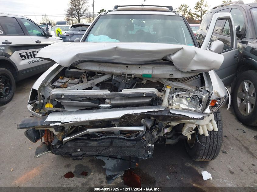 2003 Nissan Pathfinder Le VIN: JN8DR09X23W714712 Lot: 40997925