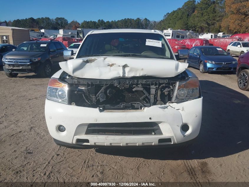 2008 Nissan Armada Se VIN: 5N1BA08D48N618123 Lot: 40997930