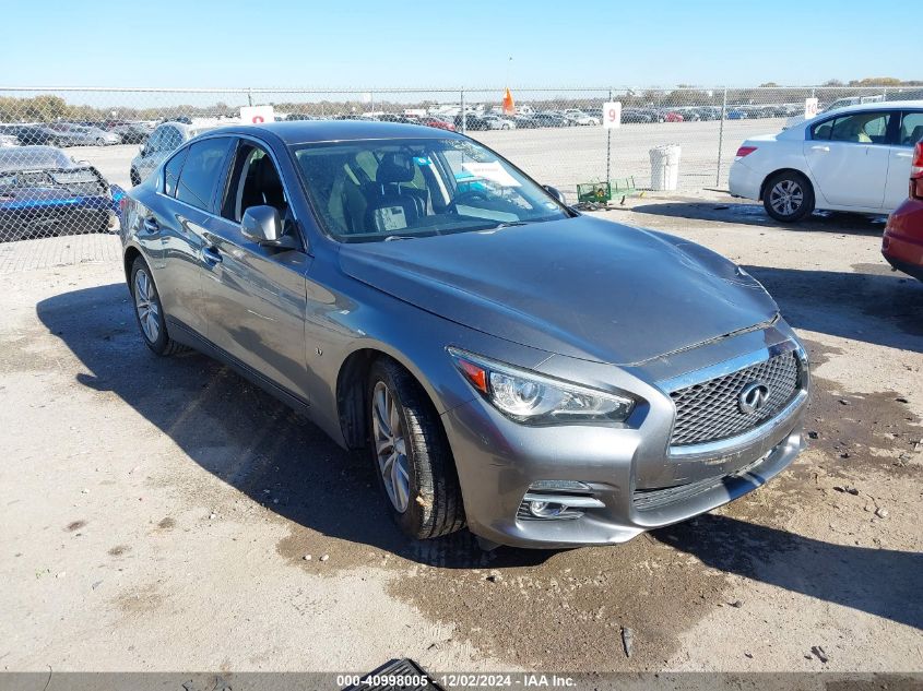 VIN JN1BV7AP0FM338677 2015 INFINITI Q50 no.1