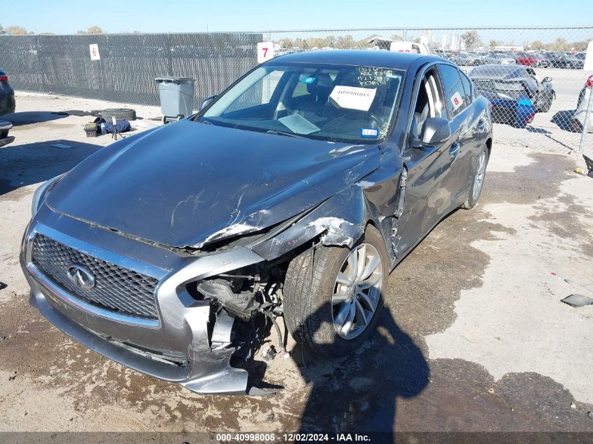 VIN JN1BV7AP0FM338677 2015 INFINITI Q50 no.6