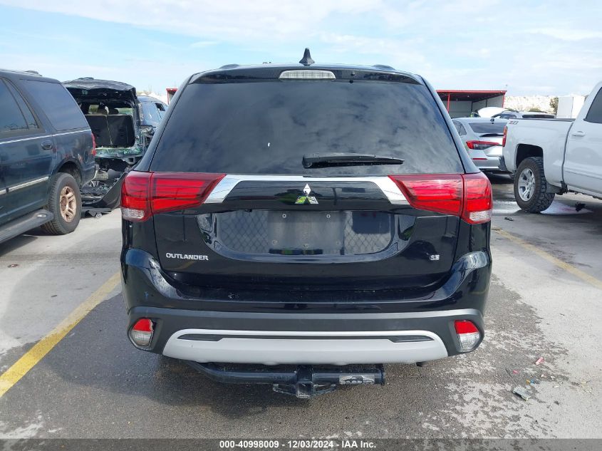 2020 Mitsubishi Outlander Se 2.4 VIN: JA4AD3A35LZ024355 Lot: 40998009