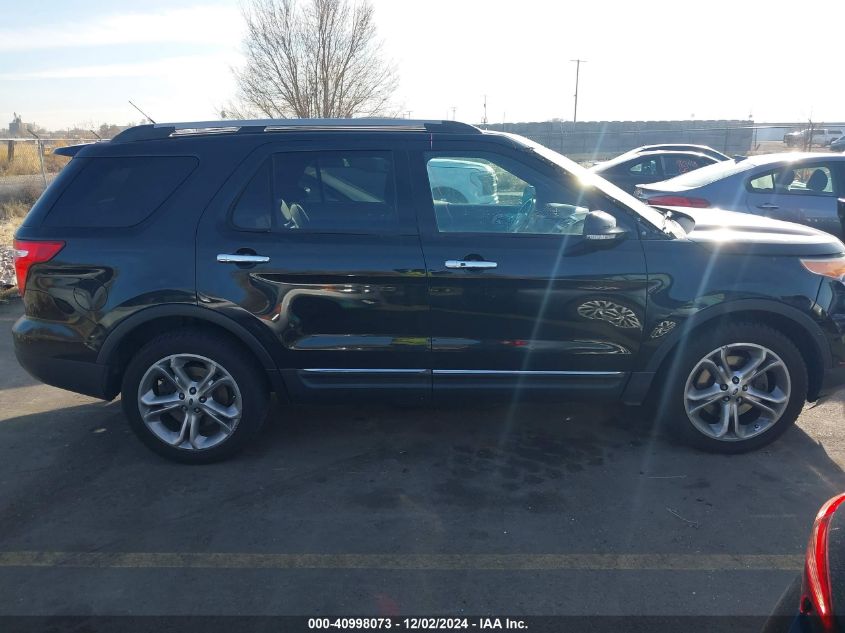 2013 Ford Explorer Limited VIN: 1FM5K8F86DGC82519 Lot: 40998073