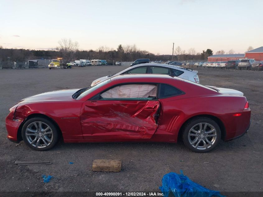 2014 Chevrolet Camaro 1Lt VIN: 2G1FF1E36E9129724 Lot: 40998091