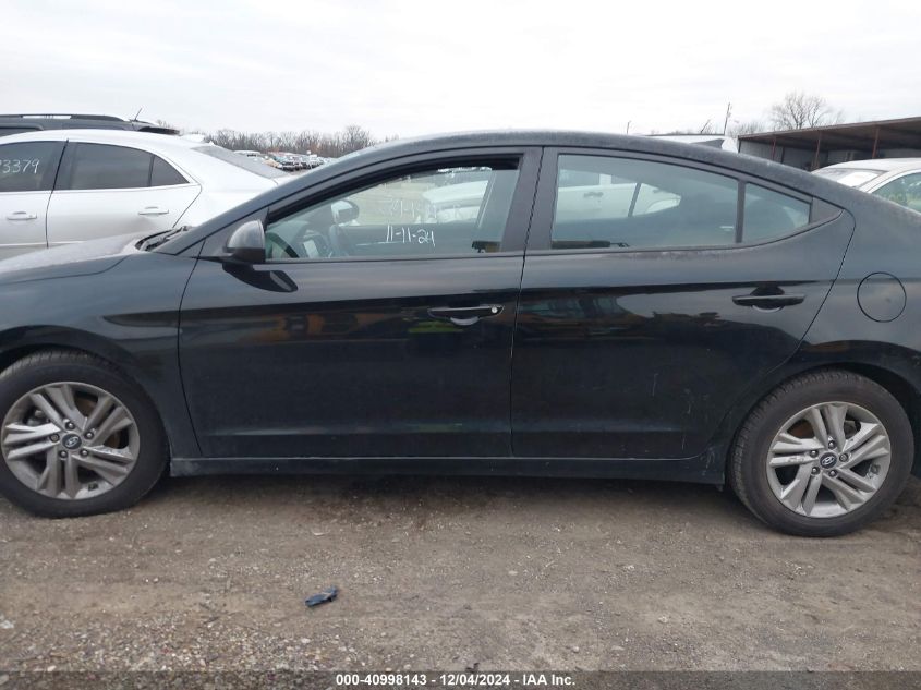 2019 Hyundai Elantra Sel VIN: KMHD84LF1KU874706 Lot: 40998143