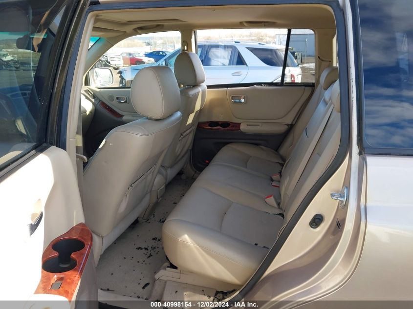 2006 Toyota Highlander Limited V6 VIN: JTEEP21A060161697 Lot: 40998154