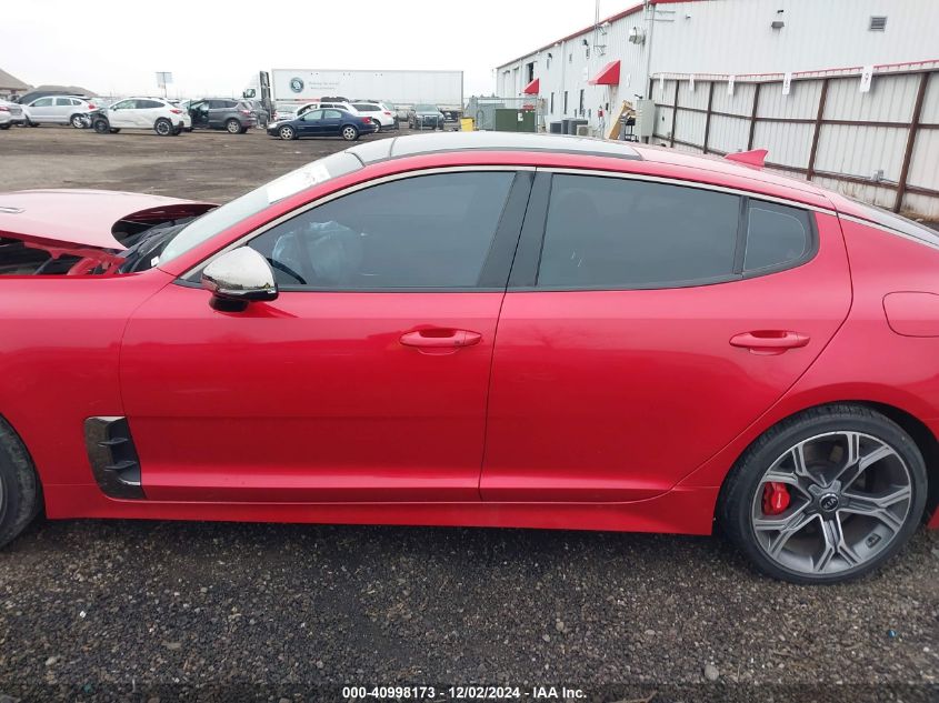 2020 Kia Stinger Gt2 VIN: KNAE55LC6L6080431 Lot: 40998173