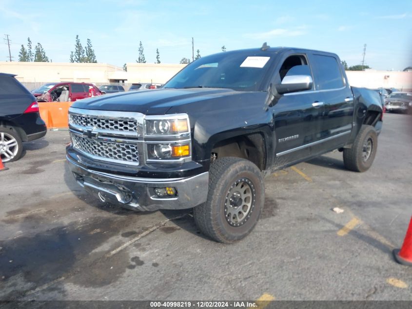 VIN 3GCUKSECXFG385128 2015 CHEVROLET SILVERADO 1500 no.2