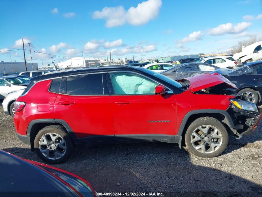 2019 Jeep Compass Limited 4X4 VIN: 3C4NJDCB7KT669752 Lot: 40998234