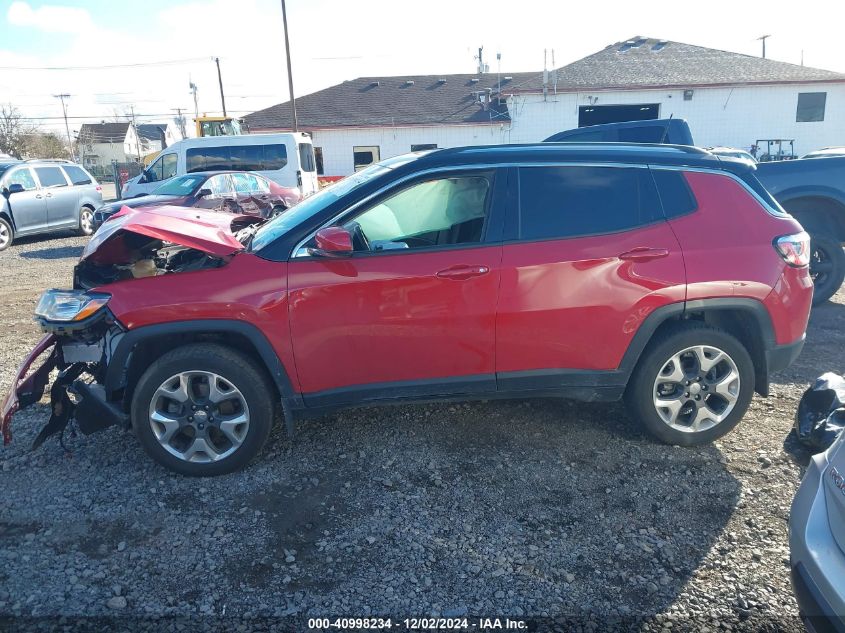 2019 Jeep Compass Limited 4X4 VIN: 3C4NJDCB7KT669752 Lot: 40998234