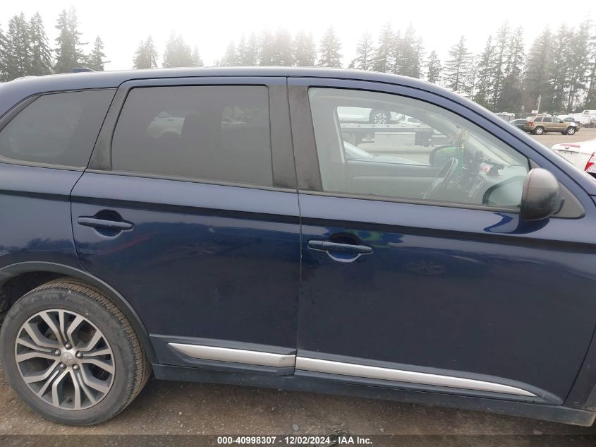 2017 Mitsubishi Outlander Es VIN: JA4AD2A32HZ066208 Lot: 40998307