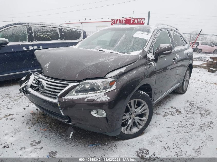 VIN JTJBK1BA6D2455599 2013 Lexus RX, 350 no.2