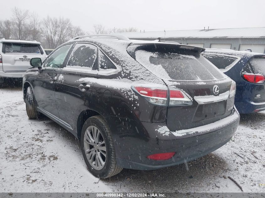 VIN JTJBK1BA6D2455599 2013 Lexus RX, 350 no.3