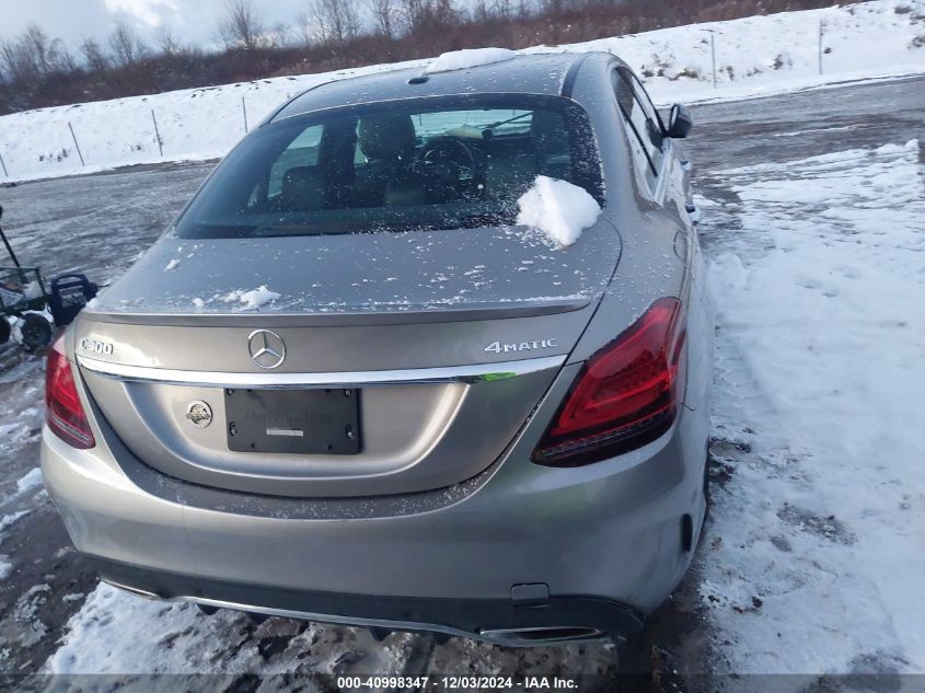 2020 Mercedes-Benz C 300 4Matic VIN: W1KWF8EB2LR577815 Lot: 40998347