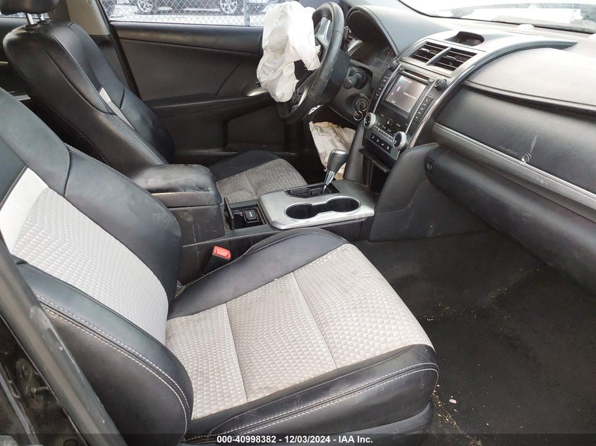 2012 TOYOTA CAMRY VIN: 4T1BF1FK0CU198819