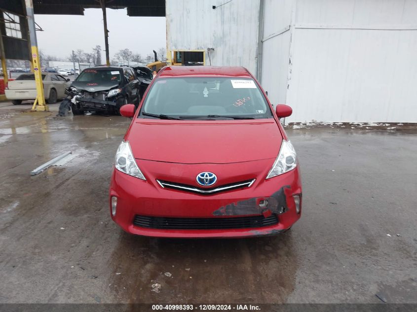 VIN JTDZN3EU6EJ010670 2014 Toyota Prius, V Three no.13