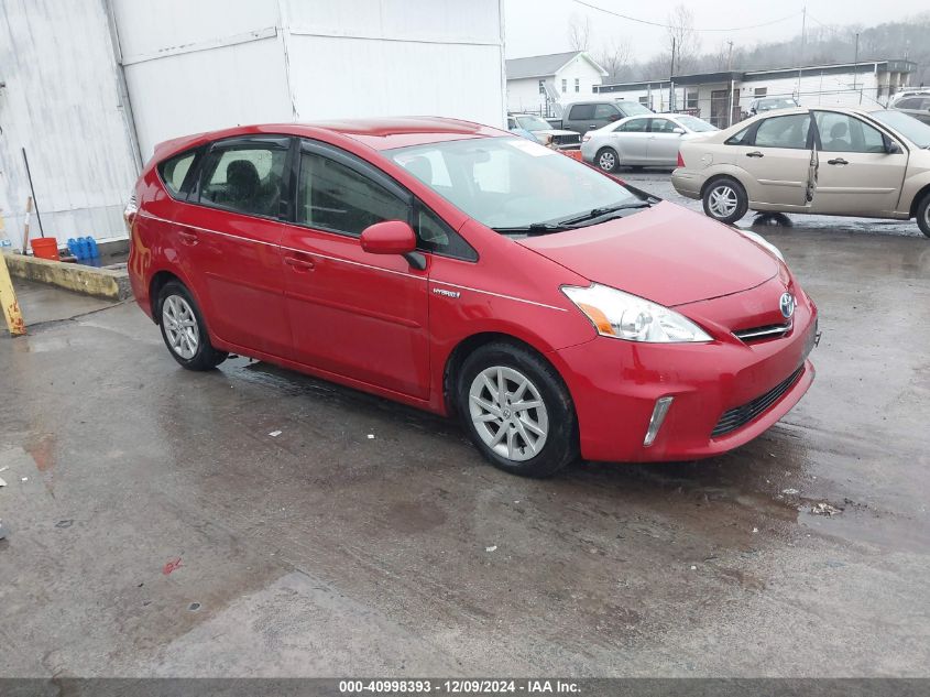 VIN JTDZN3EU6EJ010670 2014 Toyota Prius, V Three no.1