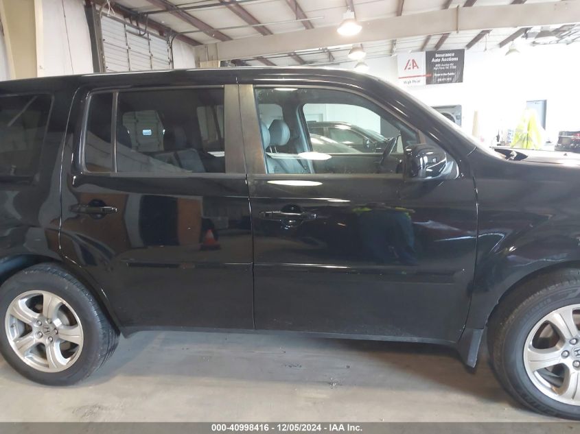 2014 Honda Pilot Ex-L VIN: 5FNYF4H51EB005726 Lot: 40998416