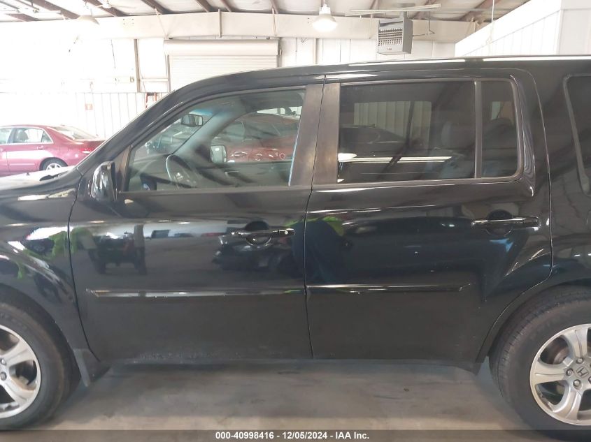 2014 Honda Pilot Ex-L VIN: 5FNYF4H51EB005726 Lot: 40998416