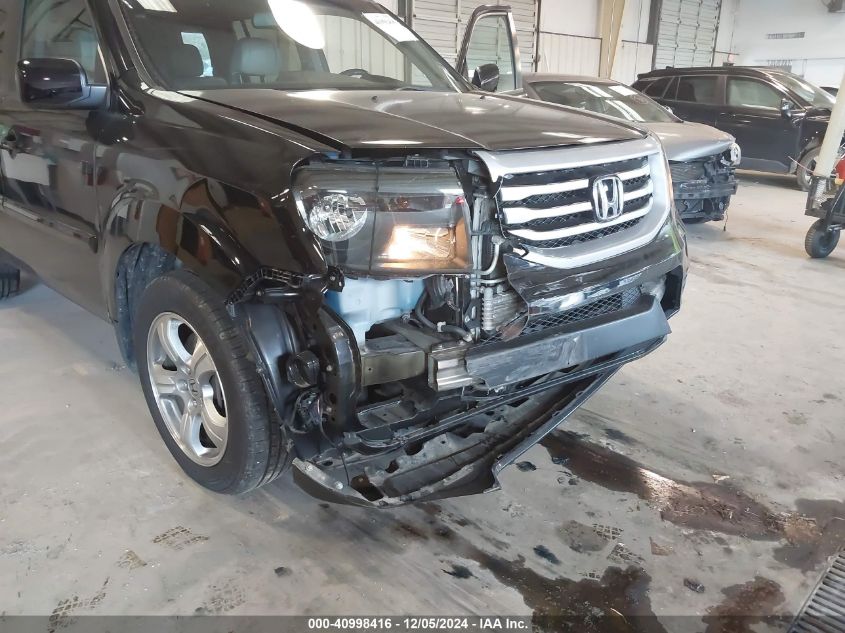 2014 Honda Pilot Ex-L VIN: 5FNYF4H51EB005726 Lot: 40998416