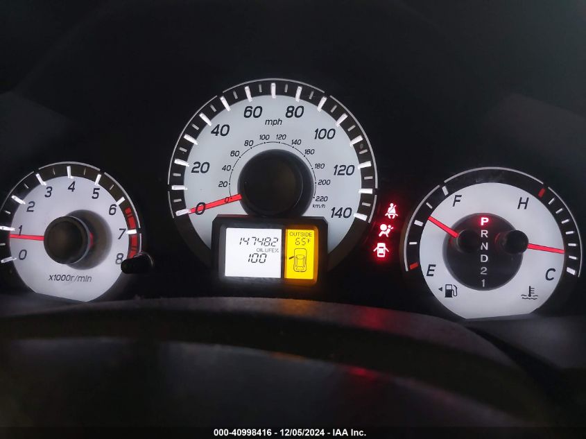 2014 Honda Pilot Ex-L VIN: 5FNYF4H51EB005726 Lot: 40998416