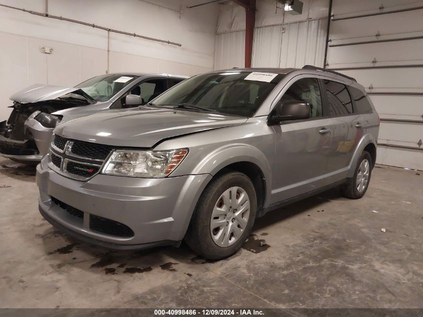 VIN 3C4PDCAB5JT444144 2018 Dodge Journey, SE no.2