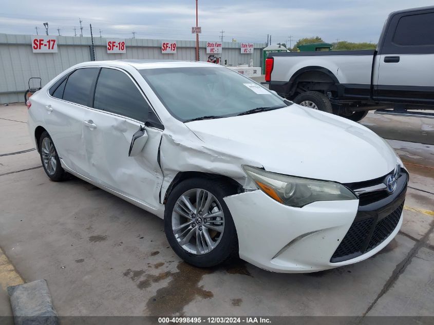 VIN 4T1BD1FK6FU169660 2015 Toyota Camry, Hybrid SE no.1