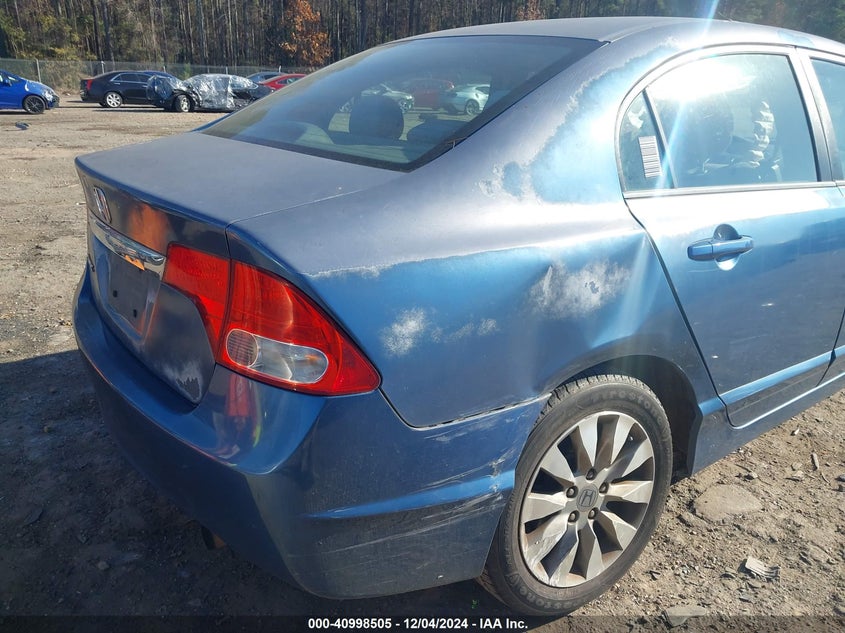 2009 HONDA CIVIC VIN: 2HGFA16819H542759