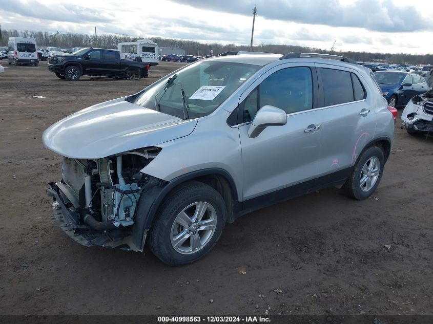 VIN 3GNCJPSB3KL287459 2019 CHEVROLET TRAX no.2