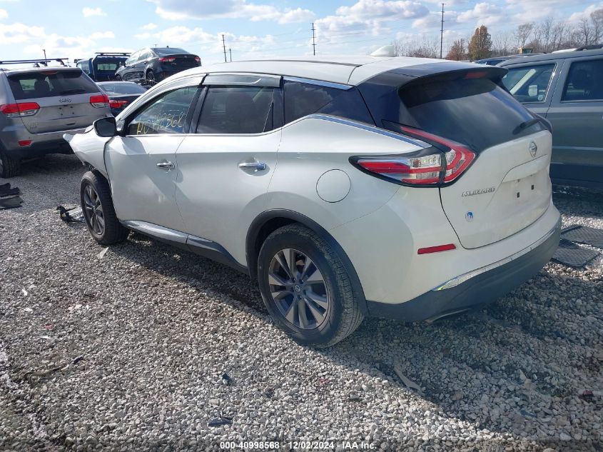 VIN 5N1AZ2MG8HN119874 2017 Nissan Murano, S no.3